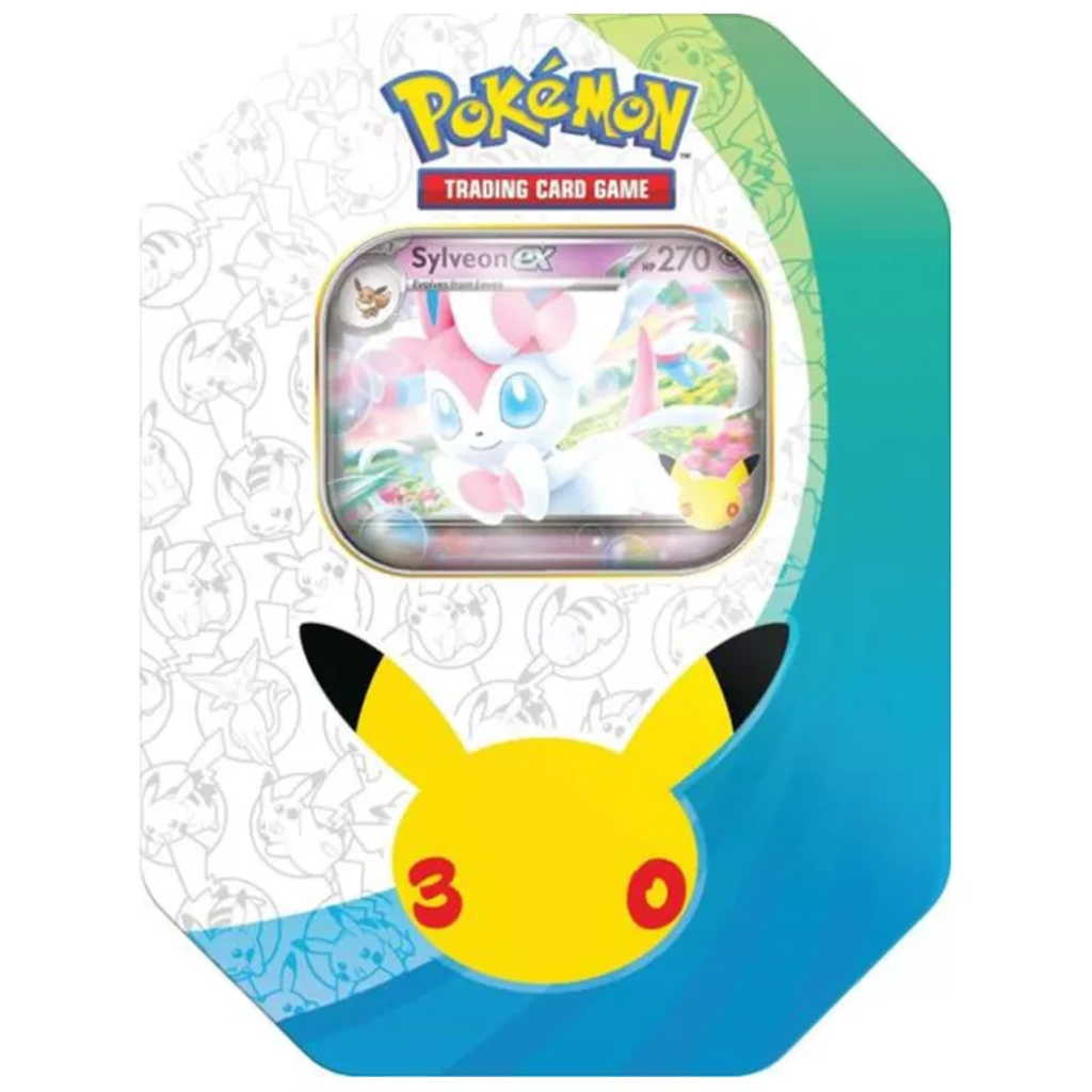 Pokémon TCG: 30. rocznica ex metalowa skrzynka – Greninja ex karta promocyjna zdjęcie 1
