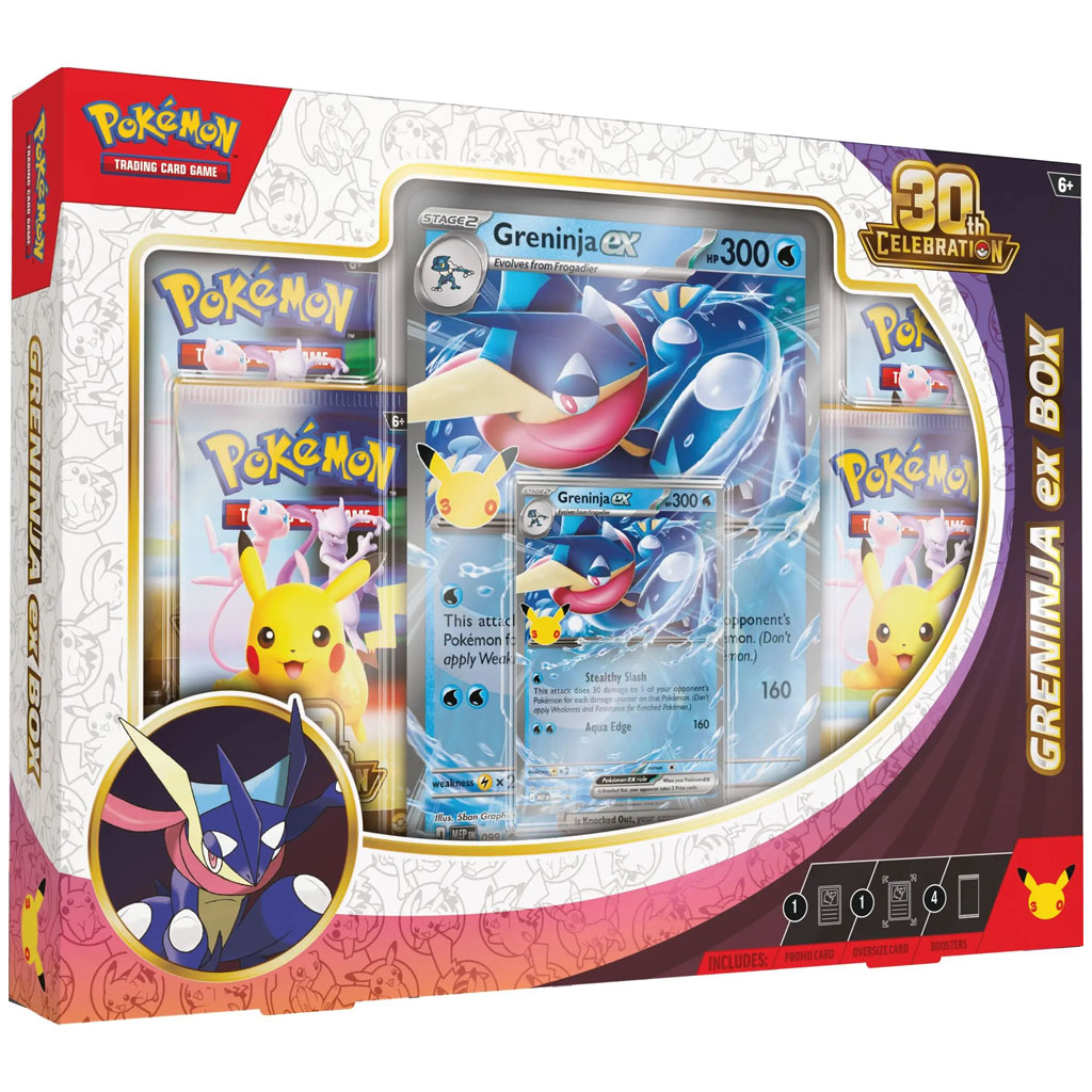 Pokémon TCG: 30. rocznica – Greninja ex Box zdjęcie 1