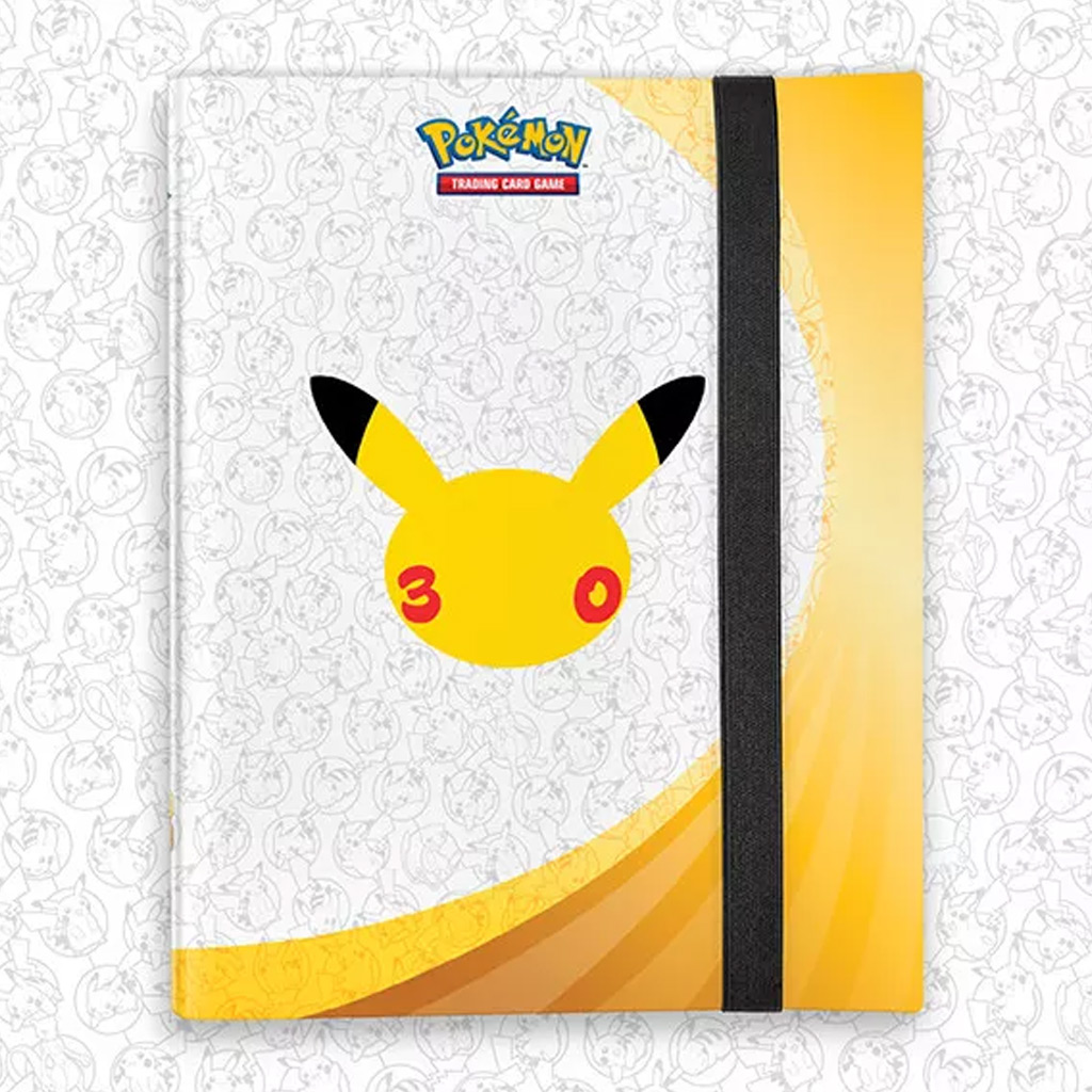 Pokémon TCG: 30. rocznica kolekcji binderów – 9 kieszeniowa teczka z boosterami zdjęcie 2