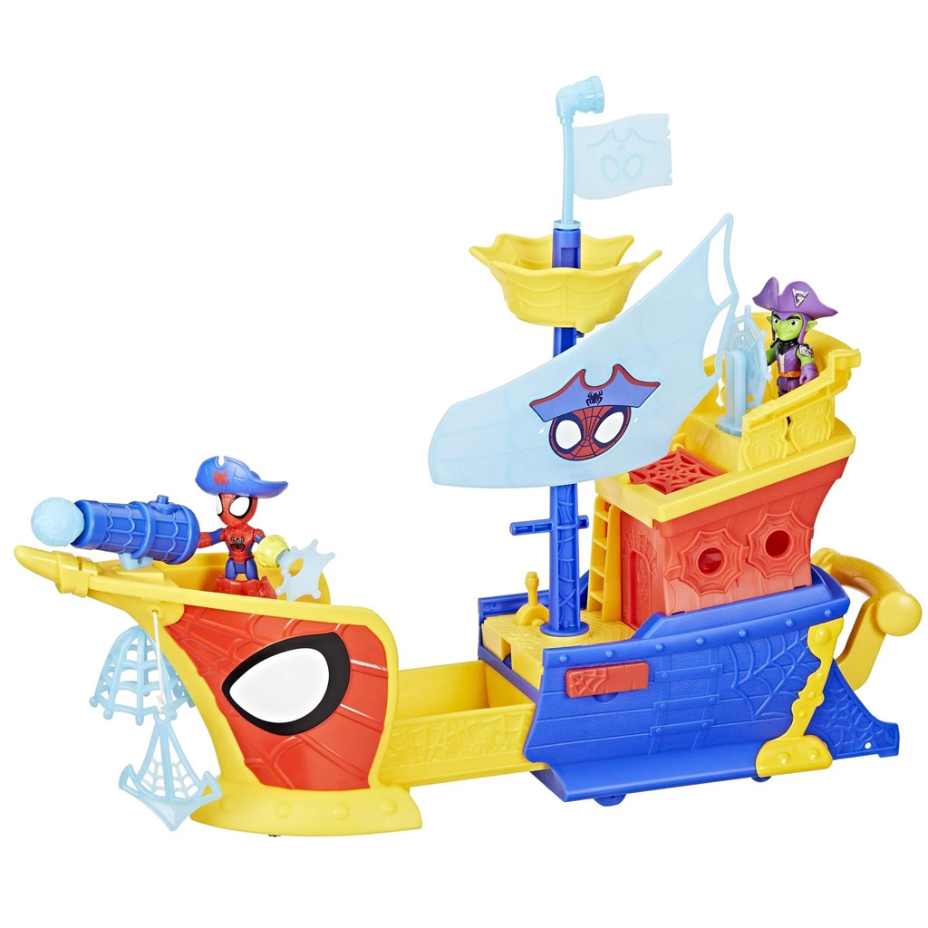 Póki i jego cudowni przyjaciele Waterwebs : Zestaw zabawkowy Póki statek piracki - Hasbro zdjęcie 2