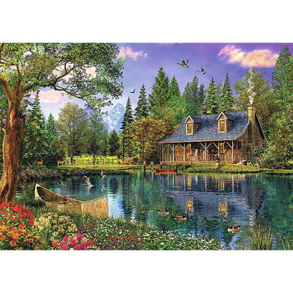 Popołudniowa idylla 4000 elementów puzzli - Trefl zdjęcie 2