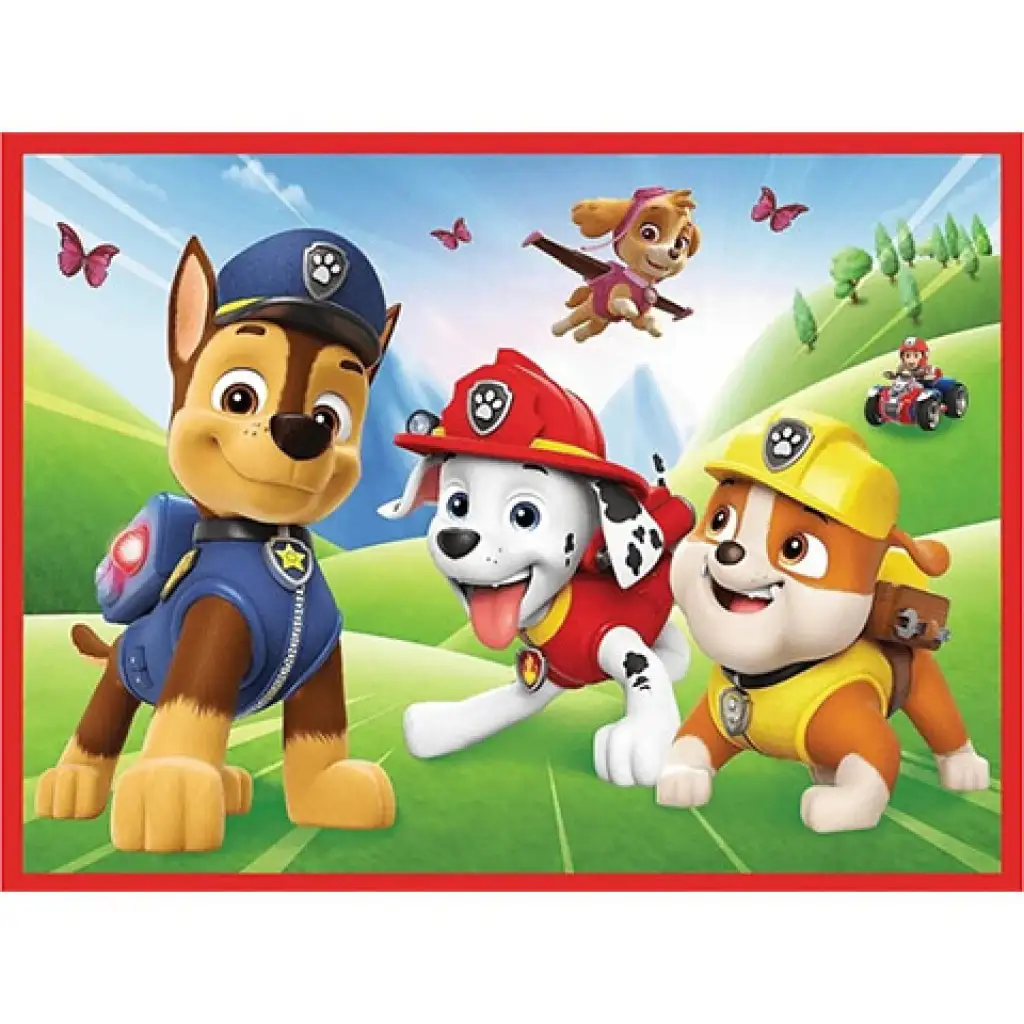 Paw Patrol 2 w 1 puzzel i gra pamięciowa - Trefl zdjęcie 3
