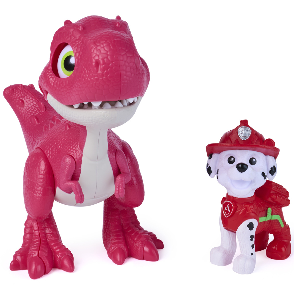 Psi Patrol Film Dino: Krzyczący przyjaciel z figurką Marshalla - Spin Master zdjęcie 2