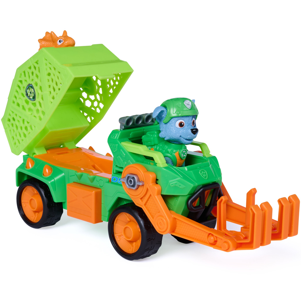 Psi Patrol Film Dino: Pojazd Rocky'ego - Spin Master zdjęcie 2