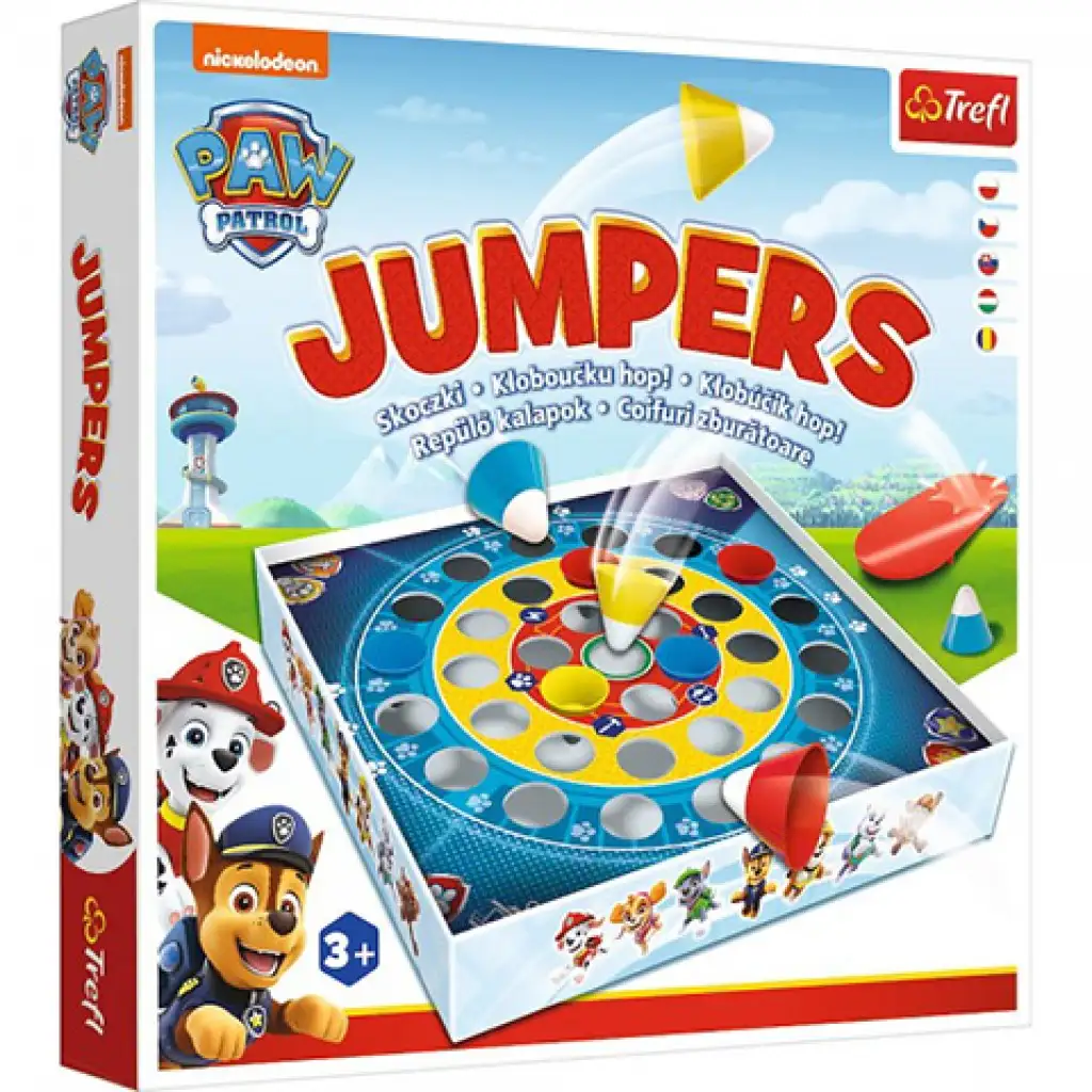 Psi Patrol Jumpers gra planszowa - Trefl zdjęcie 1