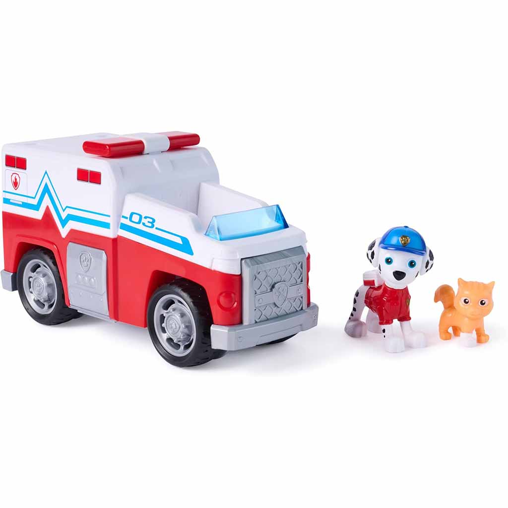 Paw Patrol: Wyszukiwanie i Ratowanie Pojazd Marshall z Figurką - Spin Master zdjęcie 3