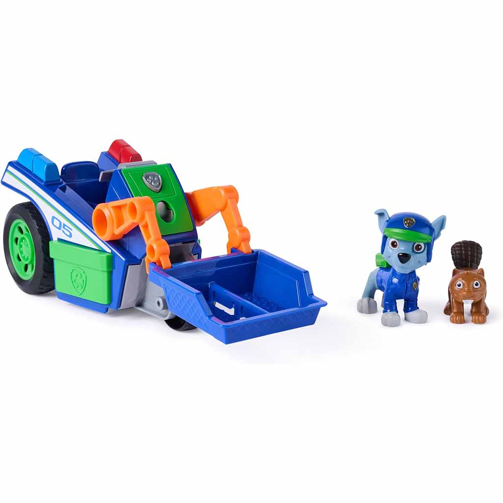 Psi Patrol: Pojazd Rocky'ego z figurką do ciągnięcia - Spin Master zdjęcie 3