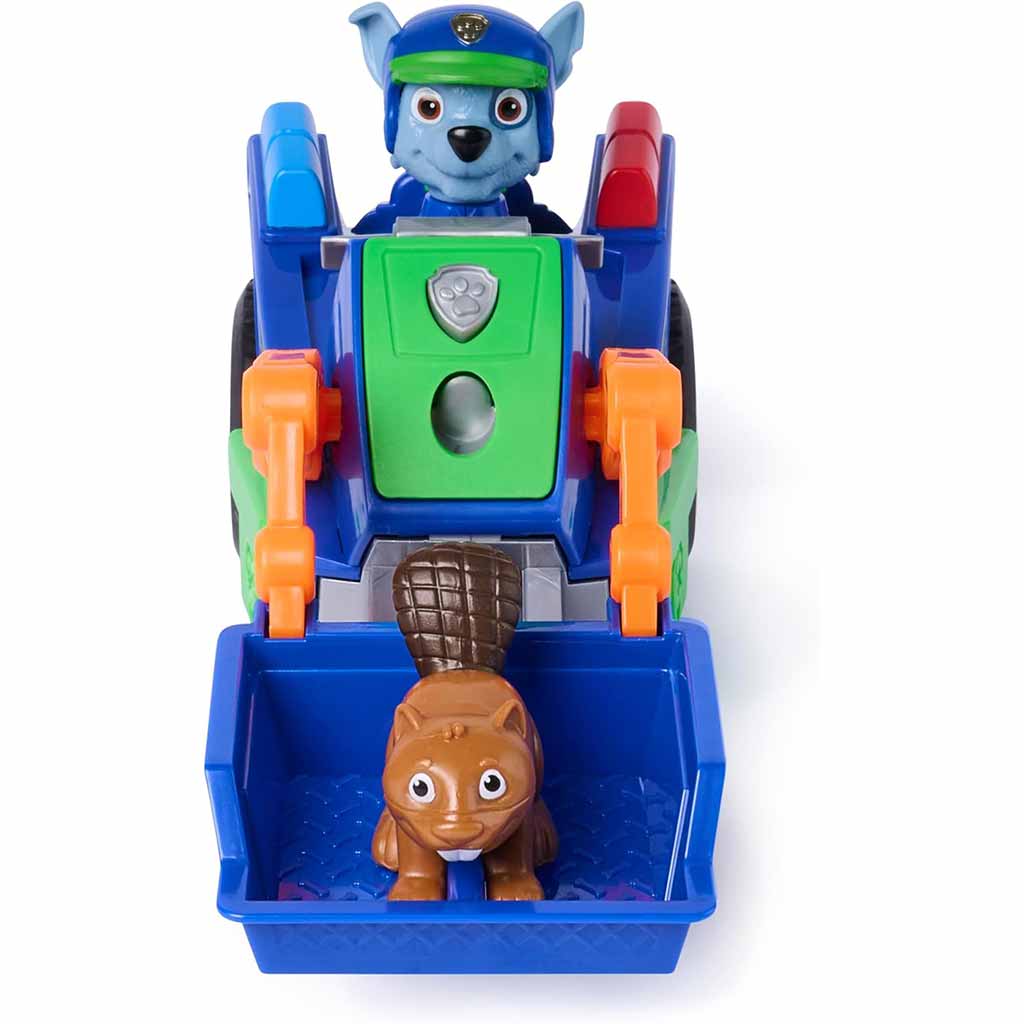 Psi Patrol: Pojazd Rocky'ego z figurką do ciągnięcia - Spin Master zdjęcie 4