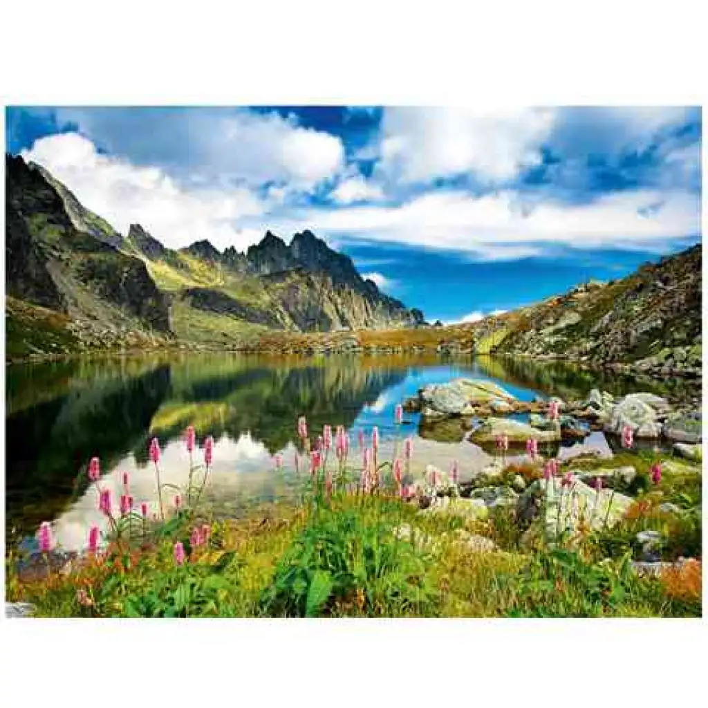Puzzle jeziora Tatry 3000 sztuk - Trefl zdjęcie 2