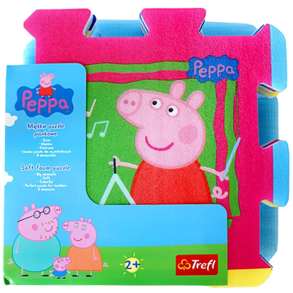 Puzzle gąbkowe Peppa Świnka - Trefl zdjęcie 1