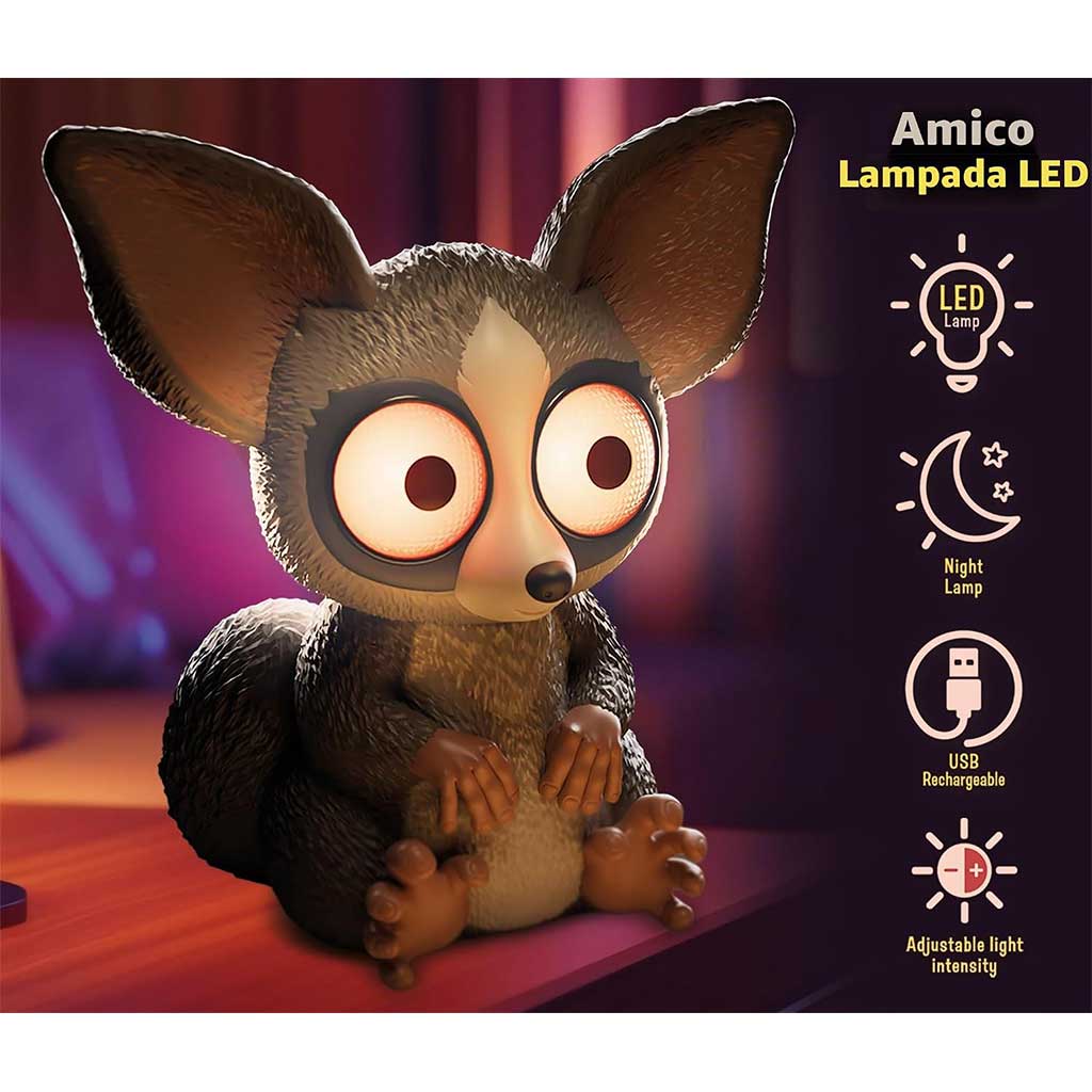 Rainy Days Bush Baby lampa nocna LED - Lisciani zdjęcie 3