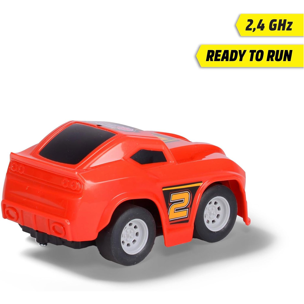 RC Crazy Cruiser zdalnie sterowany samochód wyścigowy 2,4 GHz – czerwony - Dickie Toys zdjęcie 3