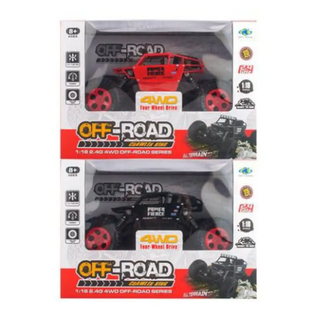 RC King Crawler zdalnie sterowany samochód terenowy 2.4GHz 1/18 zdjęcie 1