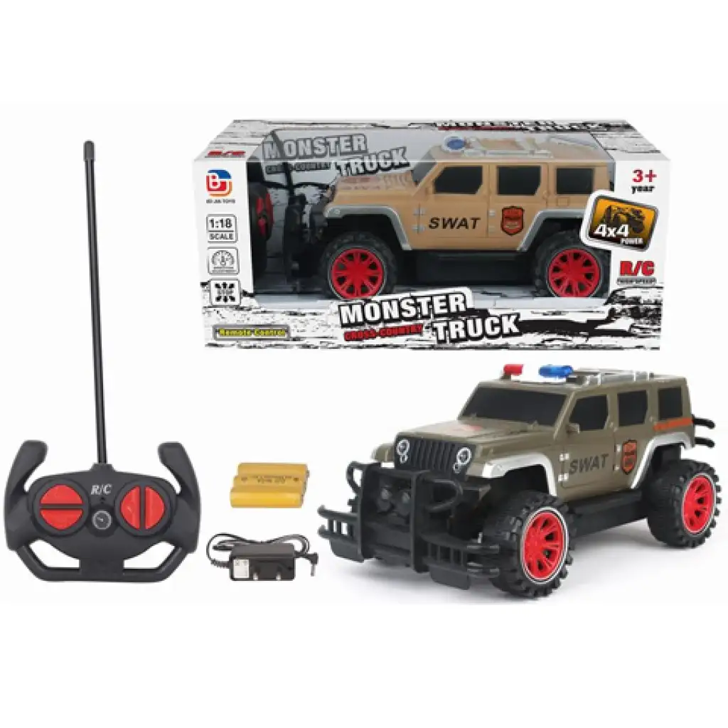 RC SWAT zdalnie sterowany SUV z czterema funkcjami 1/18 zdjęcie 1