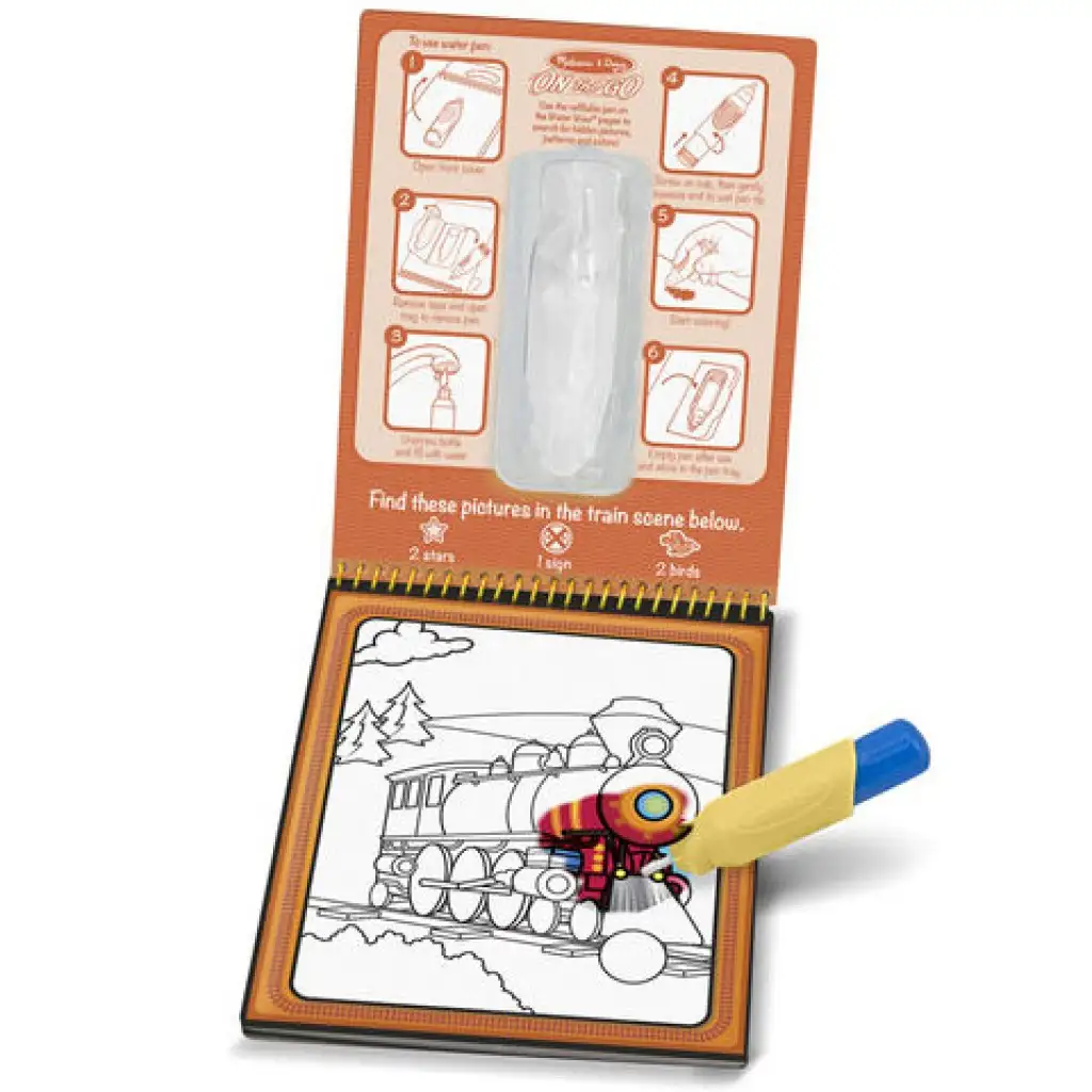 Rysowanie pojazdów wodą kreatywna zabawa - Melissa & Doug zdjęcie 2