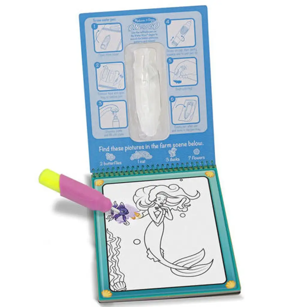 Kreatywna gra rysowania wróżkami wodą - Melissa & Doug zdjęcie 2