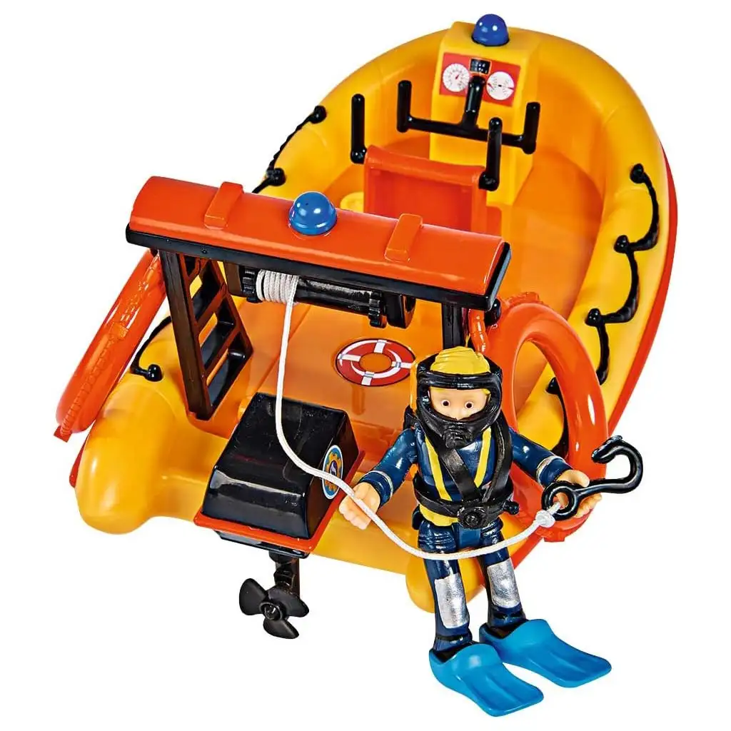 Sam strażak: motorówka Neptun z figurką Penny - Simba Toys zdjęcie 3