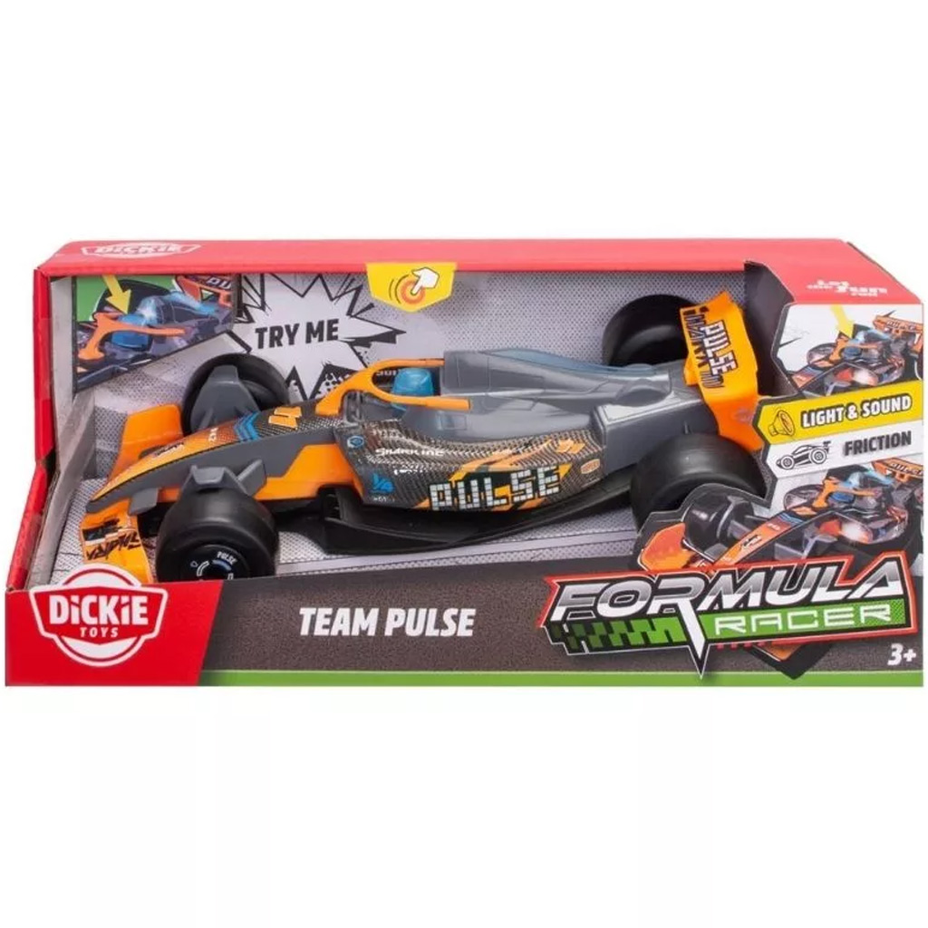 Samochód wyścigowy Formula Racer Team PULSE z dźwiękiem i światłem - Dickie Toys zdjęcie 1