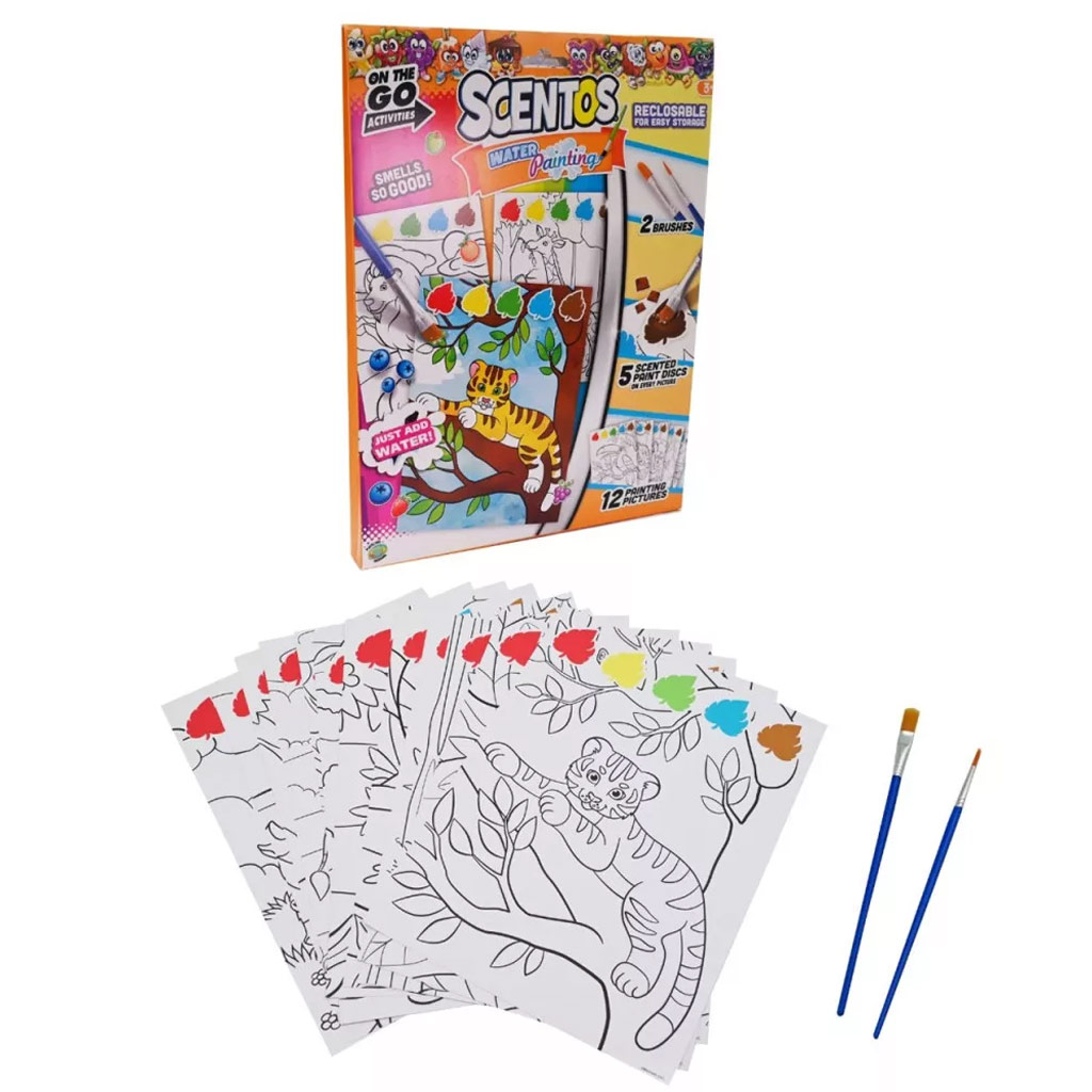 Scentos Magiczny kolorowanka, Dżungla, 12 sztuk zdjęcie 2