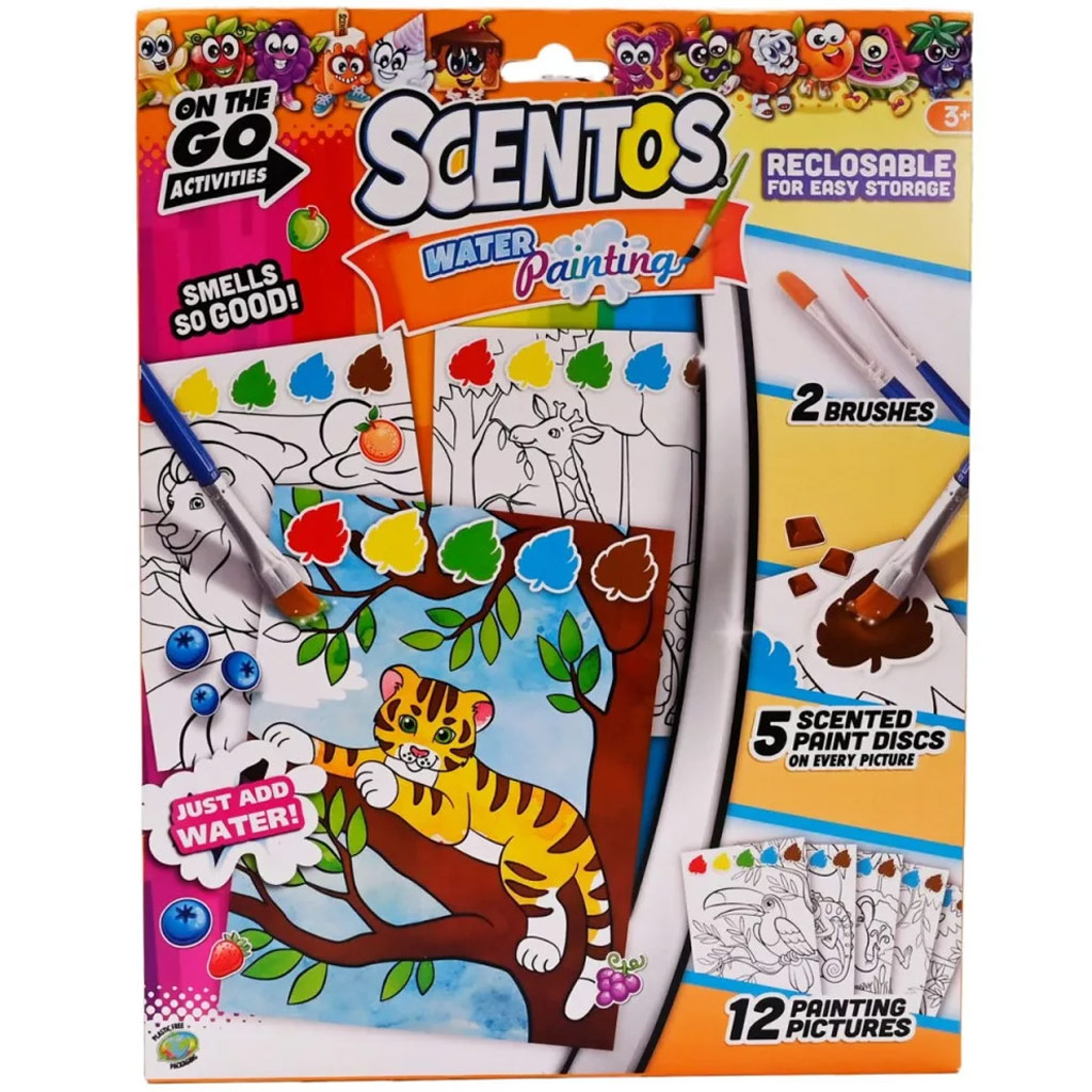 Scentos Magiczny kolorowanka, Dżungla, 12 sztuk zdjęcie 1