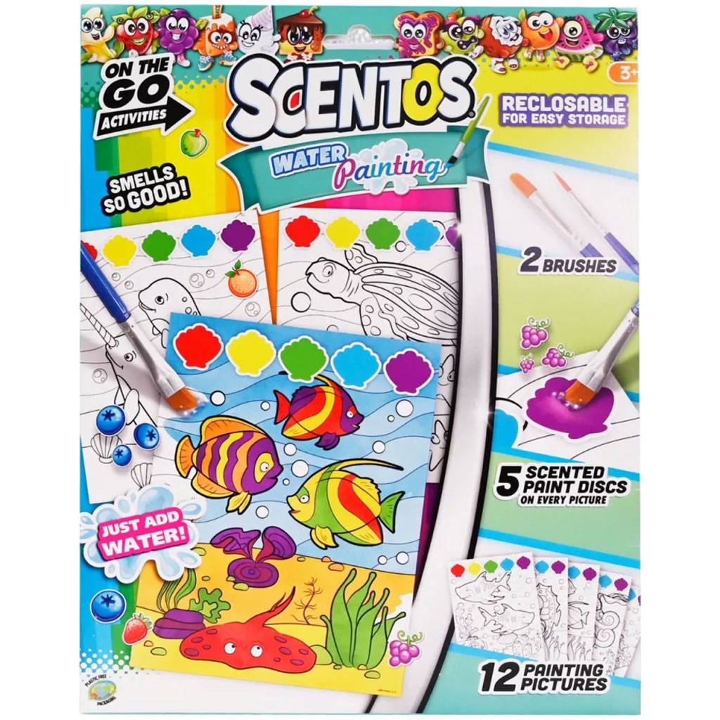 Scentos Magiczny kolorowanka, Morski świat, 12 sztuk zdjęcie 1