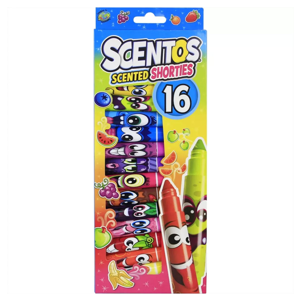 Scentos Mini Flamastry Zapachowe - 16 sztuk zdjęcie 1