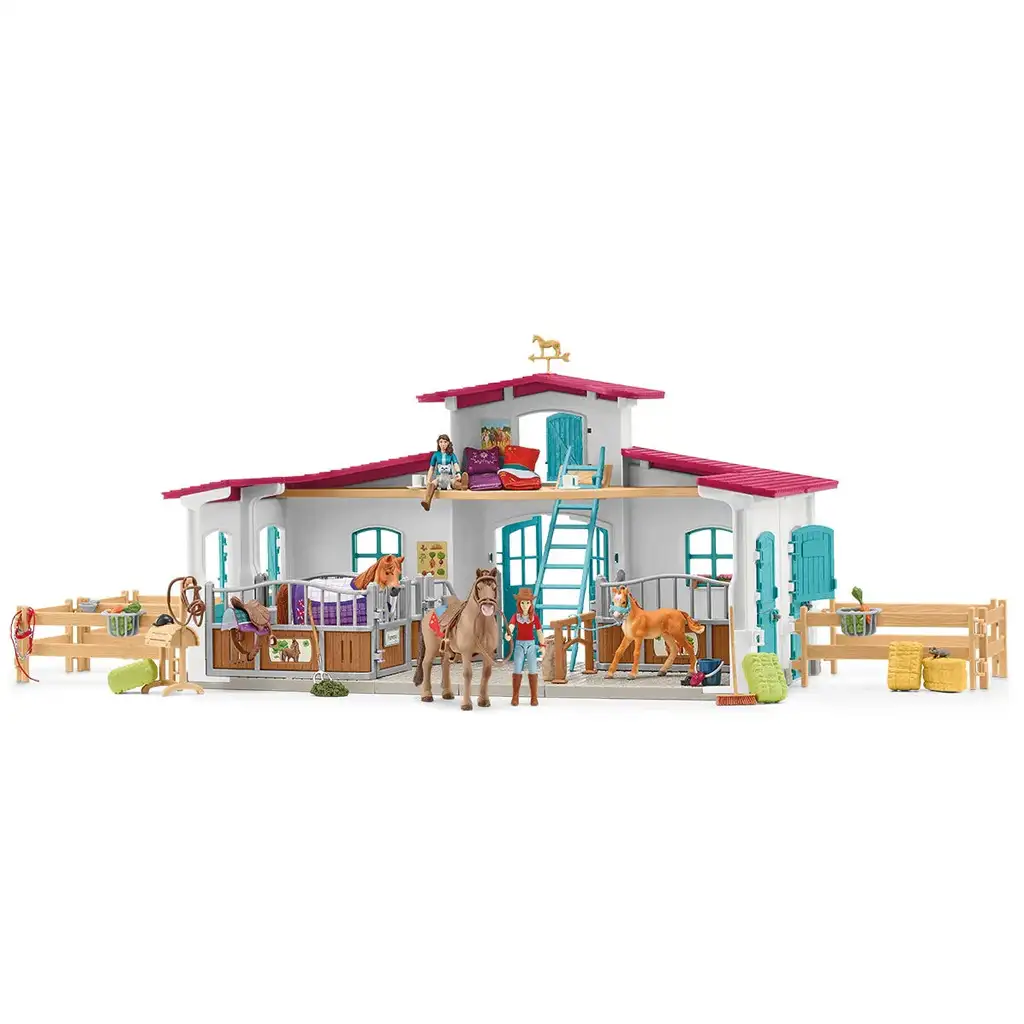 Schleich: Horse Club - Zestaw do zabawy w centrum jeździeckim (42567) zdjęcie 2