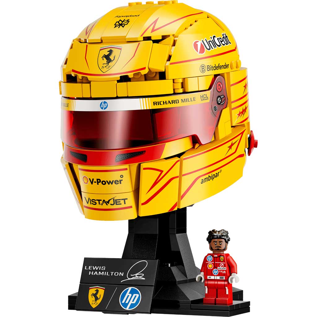 LEGO® Editions: Scuderia Ferrari HP Lewis Hamilton sisakja (43022) zdjęcie 2