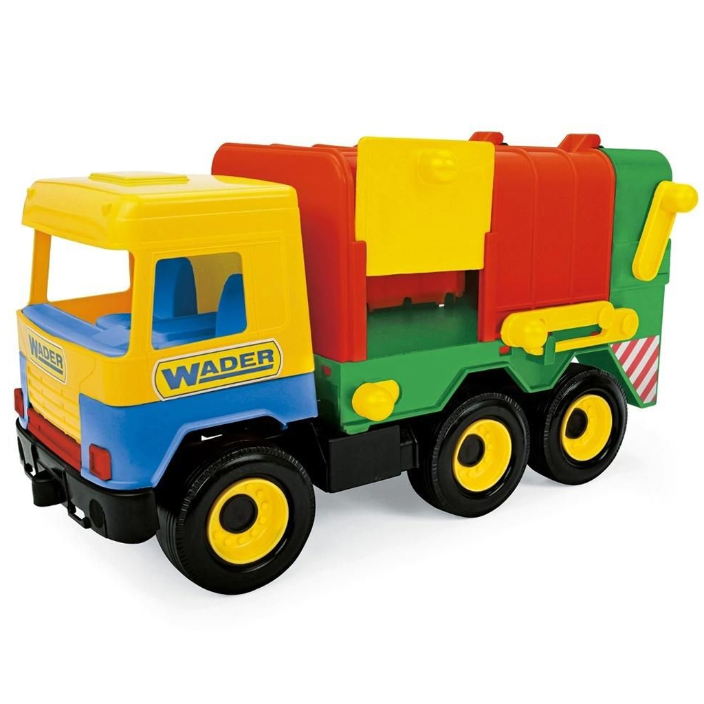 Śmieciarka Middle Truck w różnych kolorach 43cm - Wader zdjęcie 1