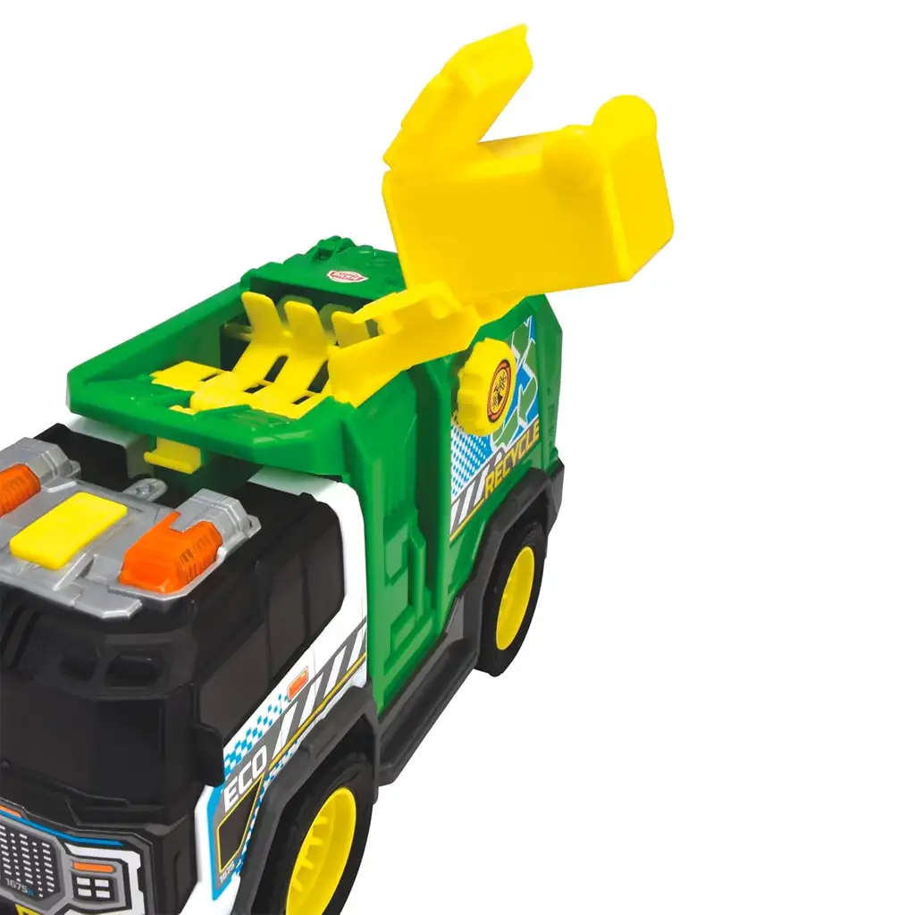 Śmieciarka z efektami świetlnymi i dźwiękowymi 30cm - Dickie Toys zdjęcie 4