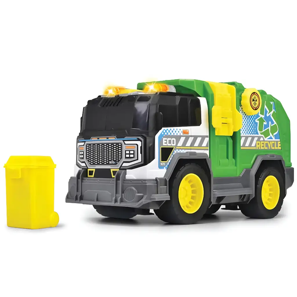 Śmieciarka z efektami świetlnymi i dźwiękowymi 30cm - Dickie Toys zdjęcie 5
