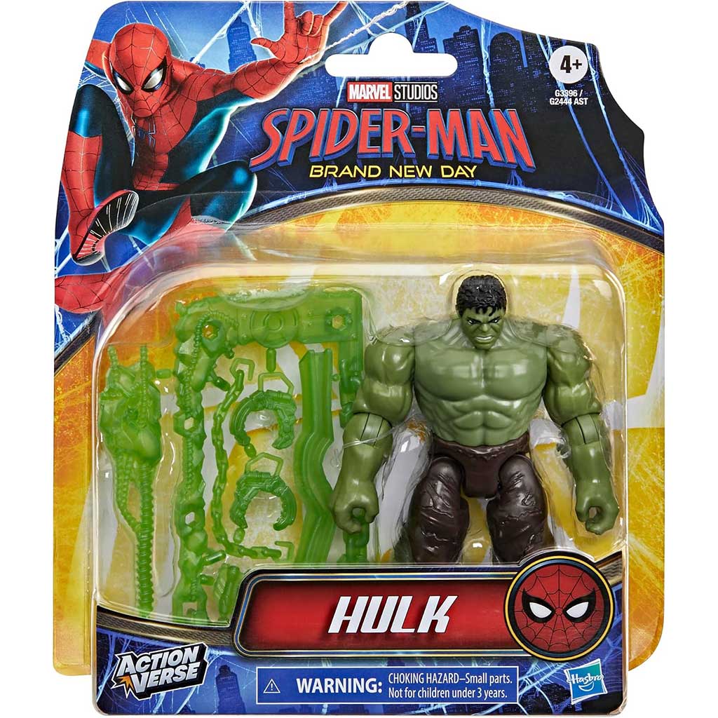 Spider-Man Nowy dzień: figura Hulka z akcesoriami 11cm – Hasbro zdjęcie 1
