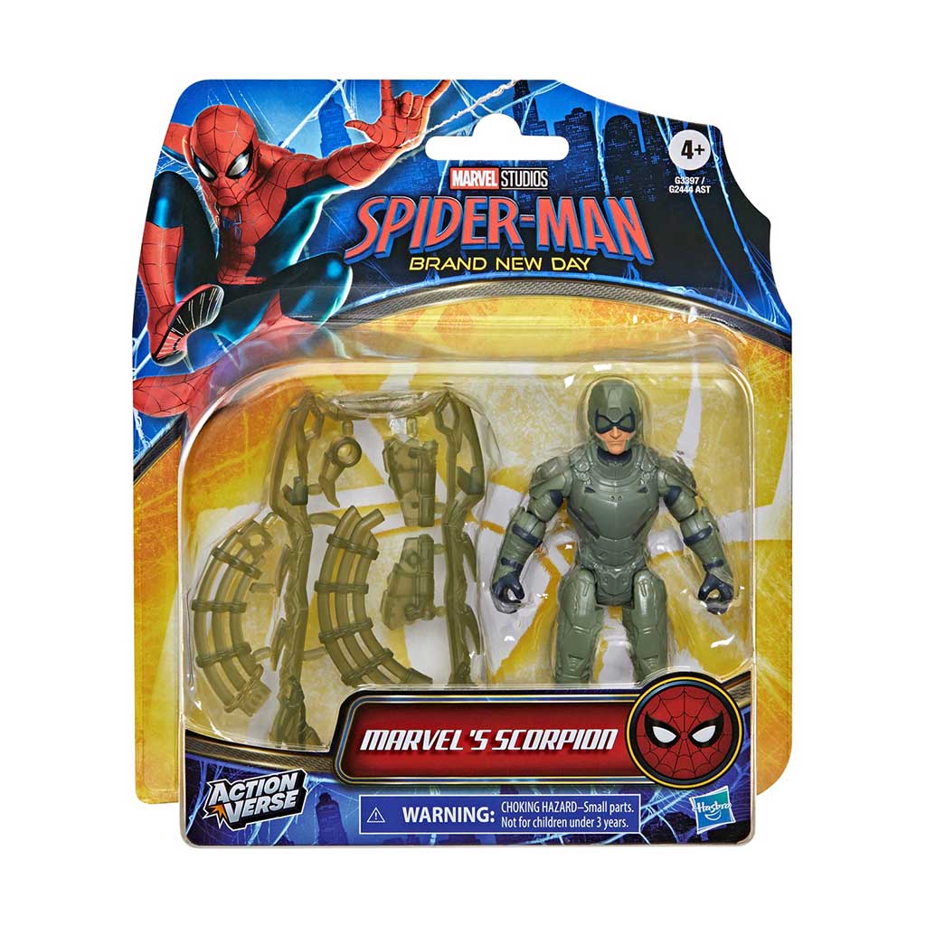 Spider-Man Nowy dzień: figura Skorpiona z akcesoriami 11cm – Hasbro zdjęcie 1