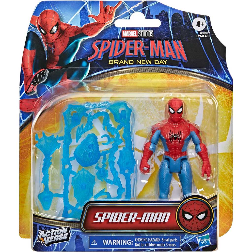 Spider-Man Nowy dzień: figura Spider-Mana z akcesoriami 11 cm – Hasbro zdjęcie 1