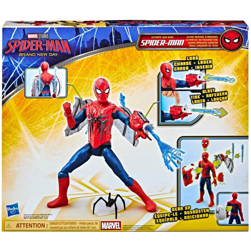 Spider-Man Nowy dzień: Ultimate Web Gear figura akcji z akcesoriami 29cm – Hasbro zdjęcie 4