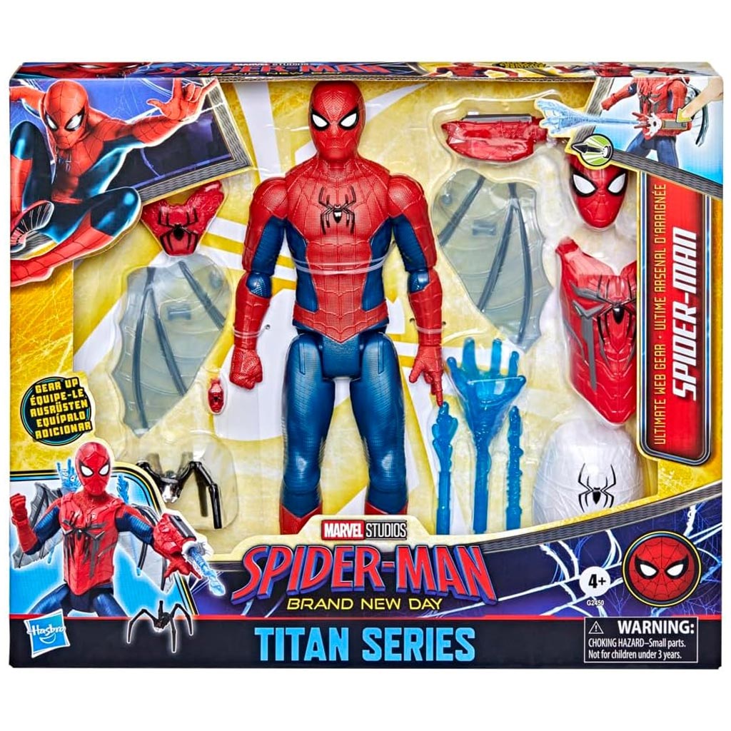 Spider-Man Nowy dzień: Ultimate Web Gear figura akcji z akcesoriami 29cm – Hasbro zdjęcie 1