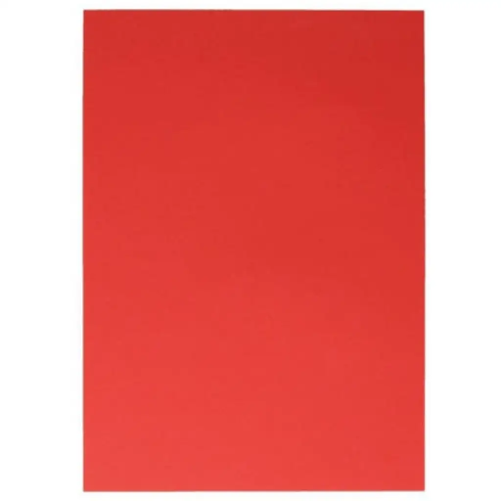 Spirit: Czerwony dekoracyjny papier kartonowy 220g w formacie A4 zdjęcie 1