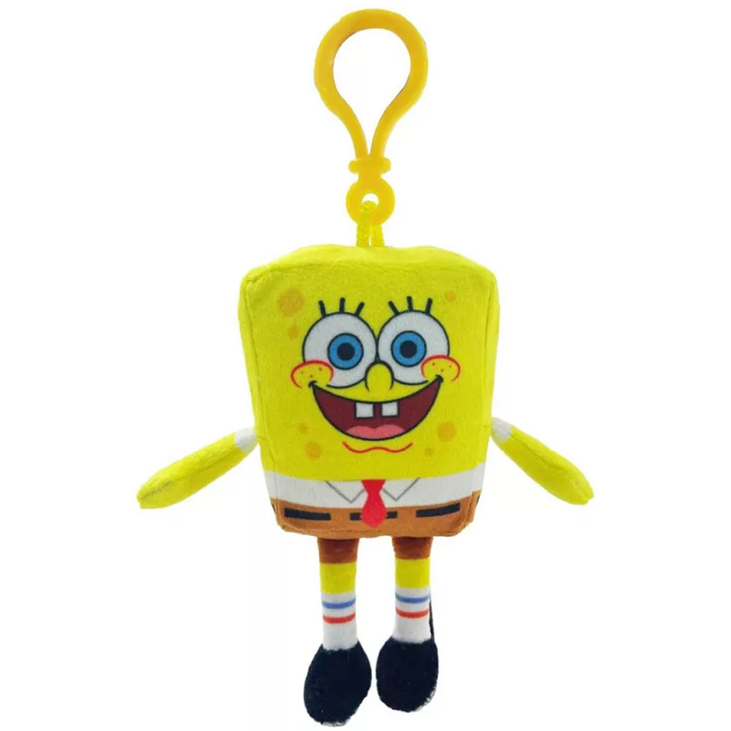 SpongeBob: Pluszowy klips do torby, 13 cm - SpongeBob zdjęcie 1