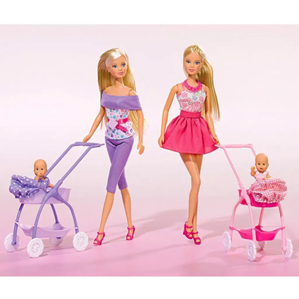 Steffi Love: Lalka w wózku w 2 wersjach - Simba Toys zdjęcie 4