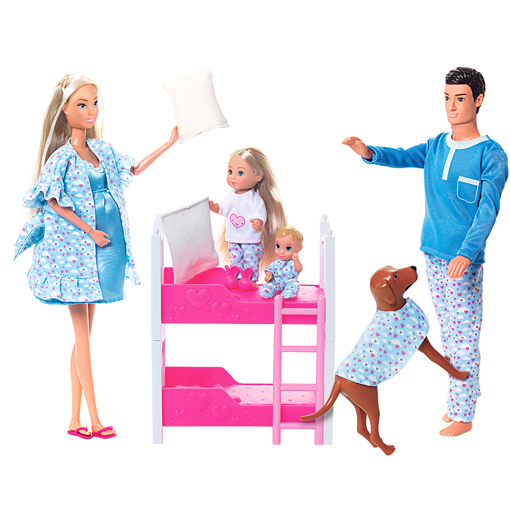 Steffi Love – Zestaw do gry z rodziną na przyjęcie piżamowe - Simba Toys zdjęcie 3