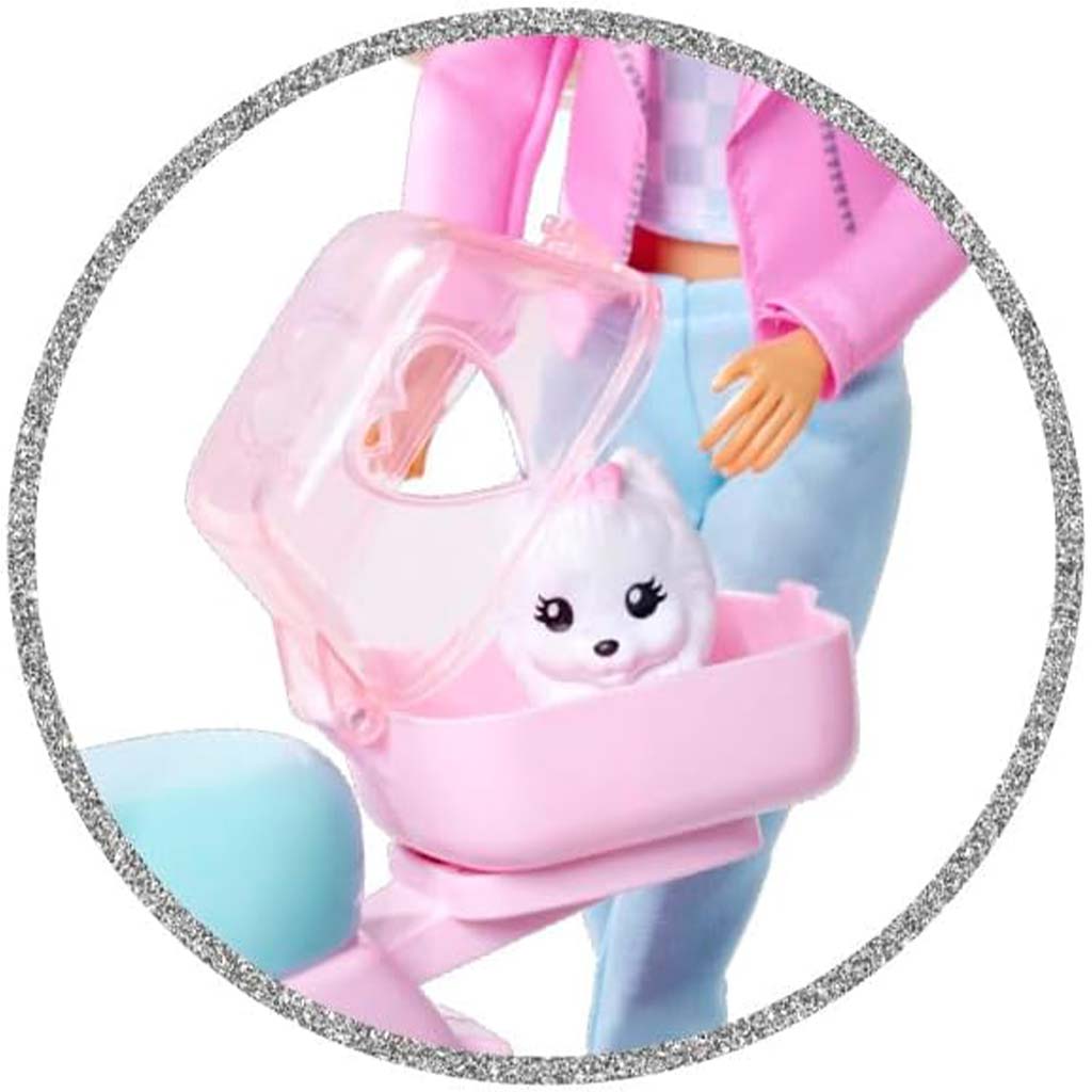 Steffi Love: Zestaw zabawkowy z lalką Steffi na skuterze - Simba Toys zdjęcie 3