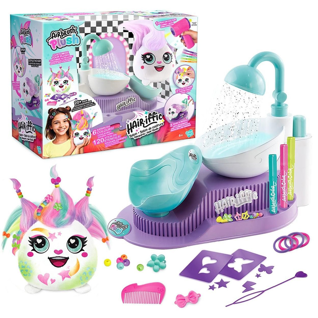 Style 4 Ever: Airbrush Plush Hair-iffic salon fryzjerski zdjęcie 1