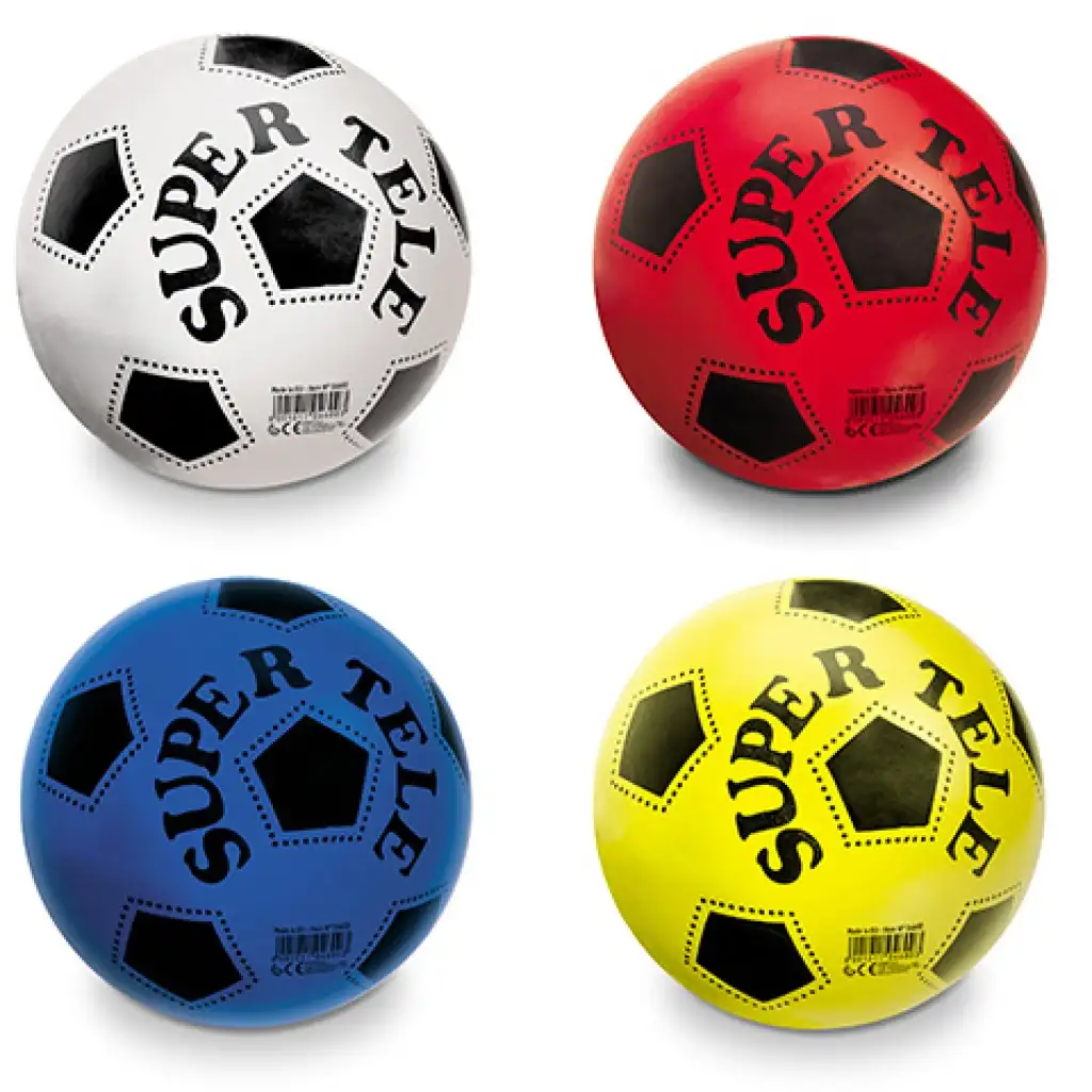 Super Tele BioBall piłka gumowa 23cm w czterech kolorach 1szt zdjęcie 1