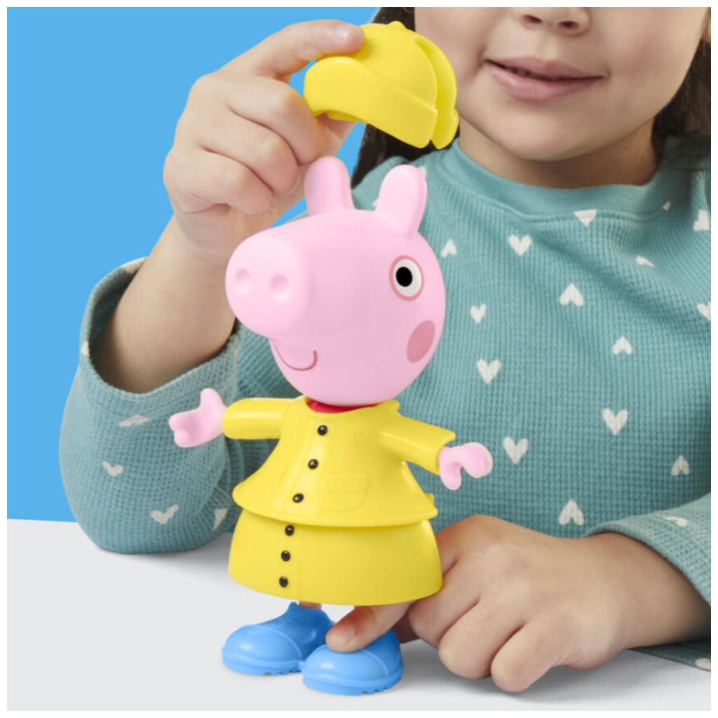 Świnka Peppa: Zestaw figurek do zabawy w deszczowy dzień - Hasbro zdjęcie 2