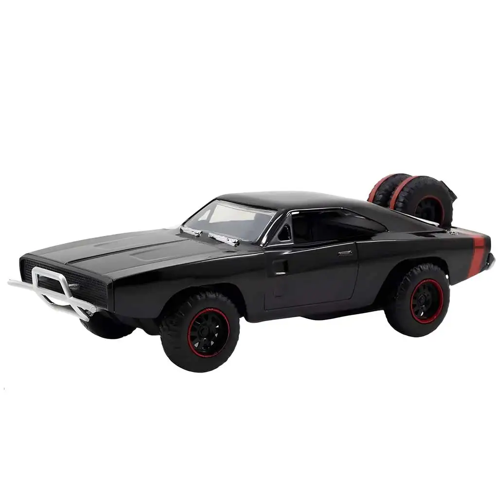 Szybcy i wściekli: Dom Toretto Dodge Charger R/T 1970 & Dodge Charger Widebody 1968 metalowy samochód 2szt. w opakowaniu 1/32 13cm - Jada Toys zdjęcie 3