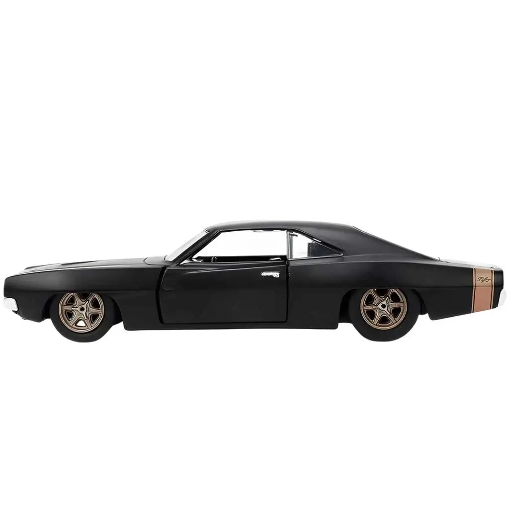 Szybcy i wściekli: Dom Toretto Dodge Charger R/T 1970 & Dodge Charger Widebody 1968 metalowy samochód 2szt. w opakowaniu 1/32 13cm - Jada Toys zdjęcie 4
