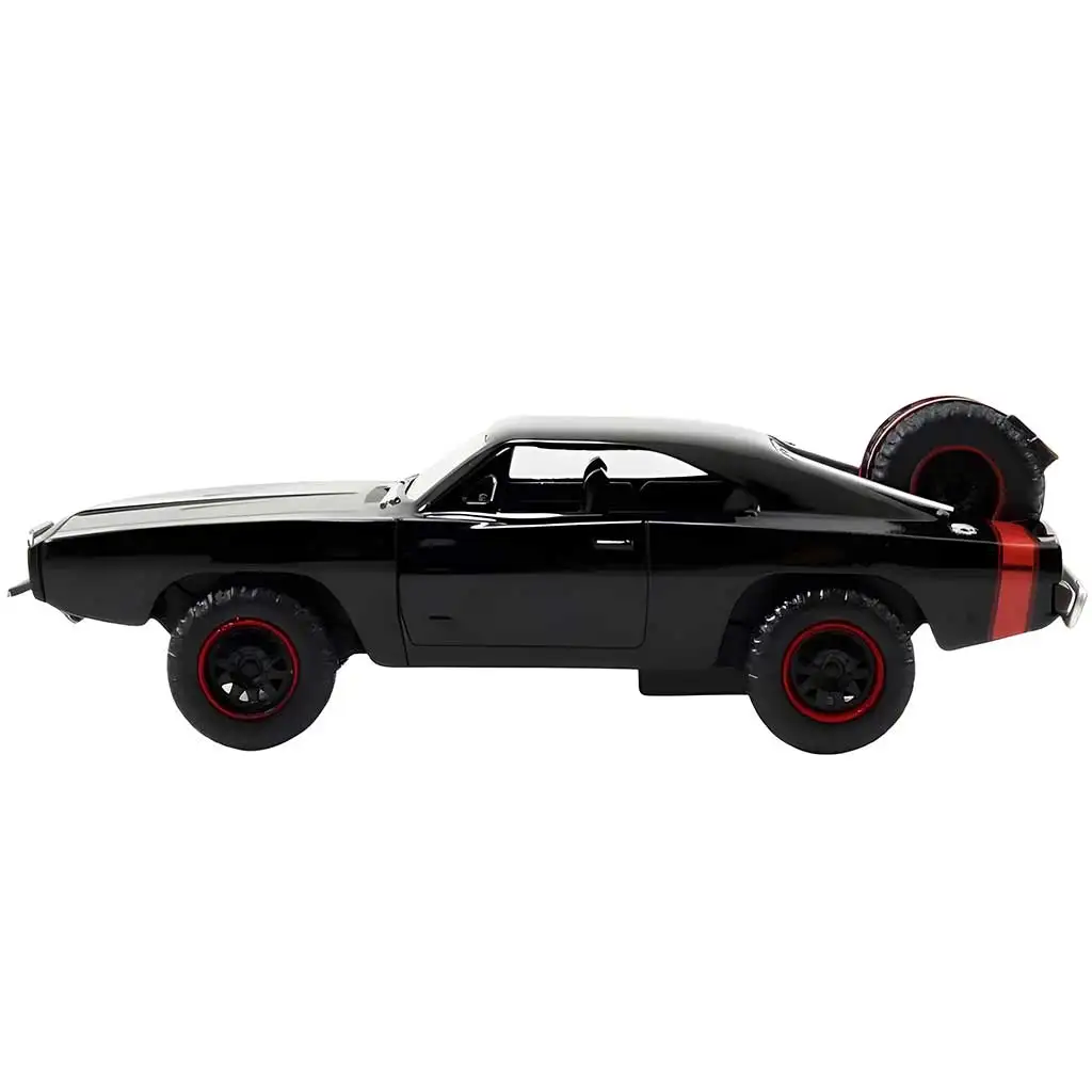 Szybcy i wściekli: Dom Toretto Dodge Charger R/T 1970 & Dodge Charger Widebody 1968 metalowy samochód 2szt. w opakowaniu 1/32 13cm - Jada Toys zdjęcie 5