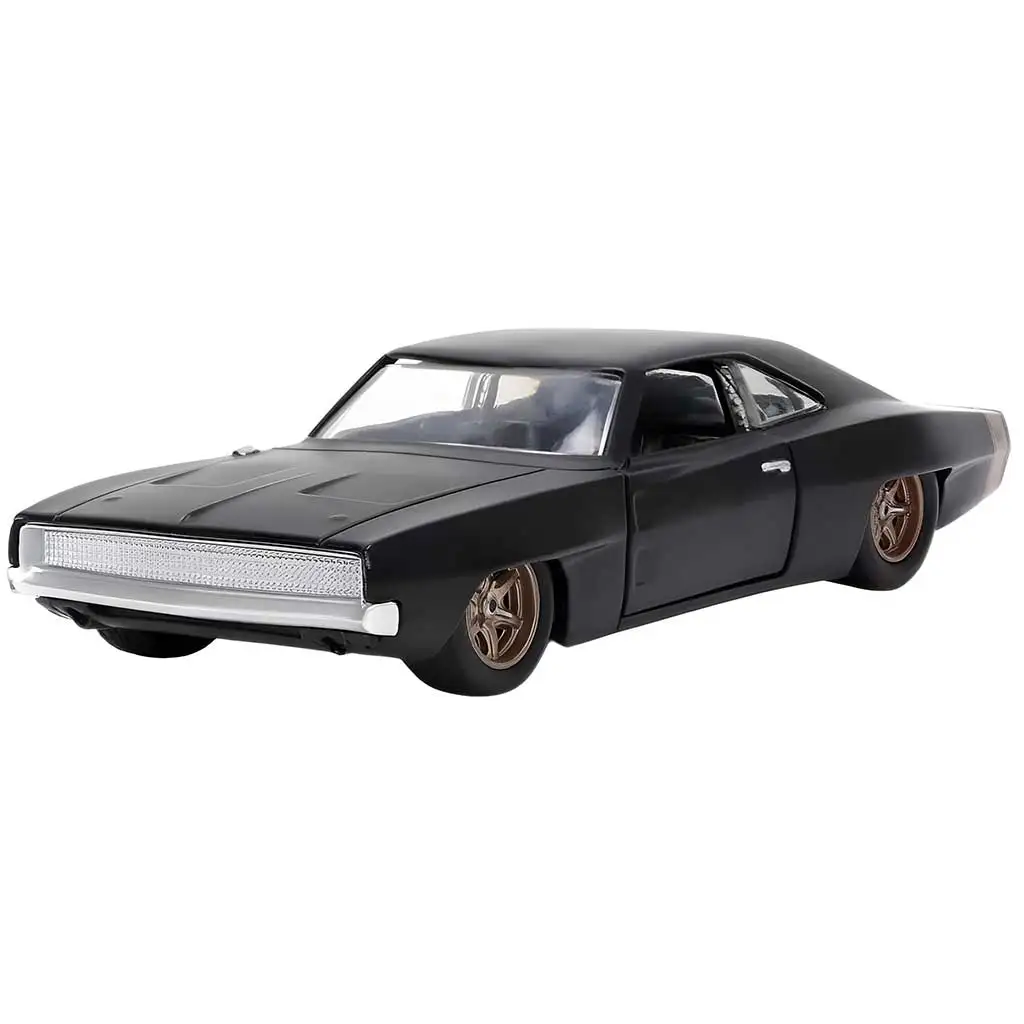 Szybcy i wściekli: Dom Toretto Dodge Charger R/T 1970 & Dodge Charger Widebody 1968 metalowy samochód 2szt. w opakowaniu 1/32 13cm - Jada Toys zdjęcie 6
