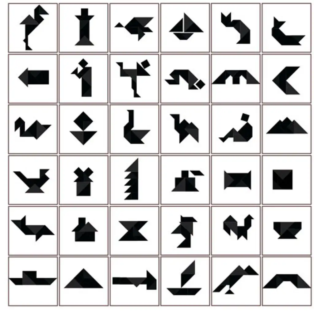 Gra geometryczna Tangram - Piatnik zdjęcie 3
