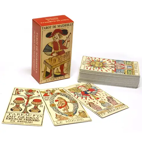 Marseille Tarot Ekskluzywna karta wróżebna - Piatnik zdjęcie 1